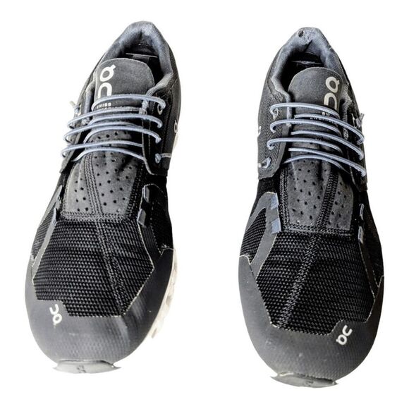 ON RUNNING Cloud 2.0 'Black White' Running Shoes Size 10 - Picture 4 of 14